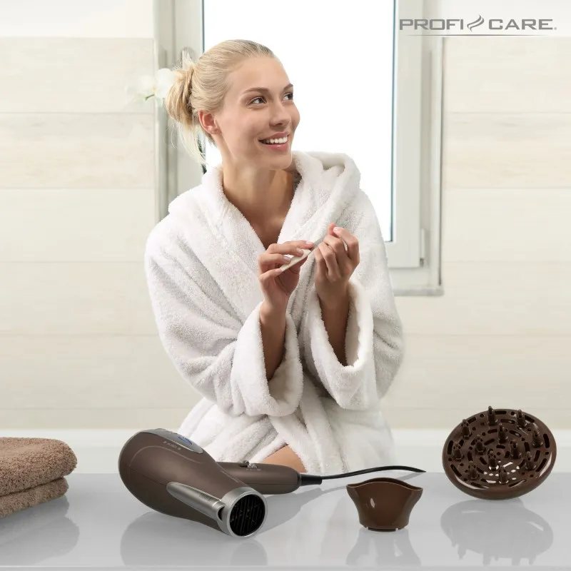 Фен ProfiCare PC-HTD 3047 Brown